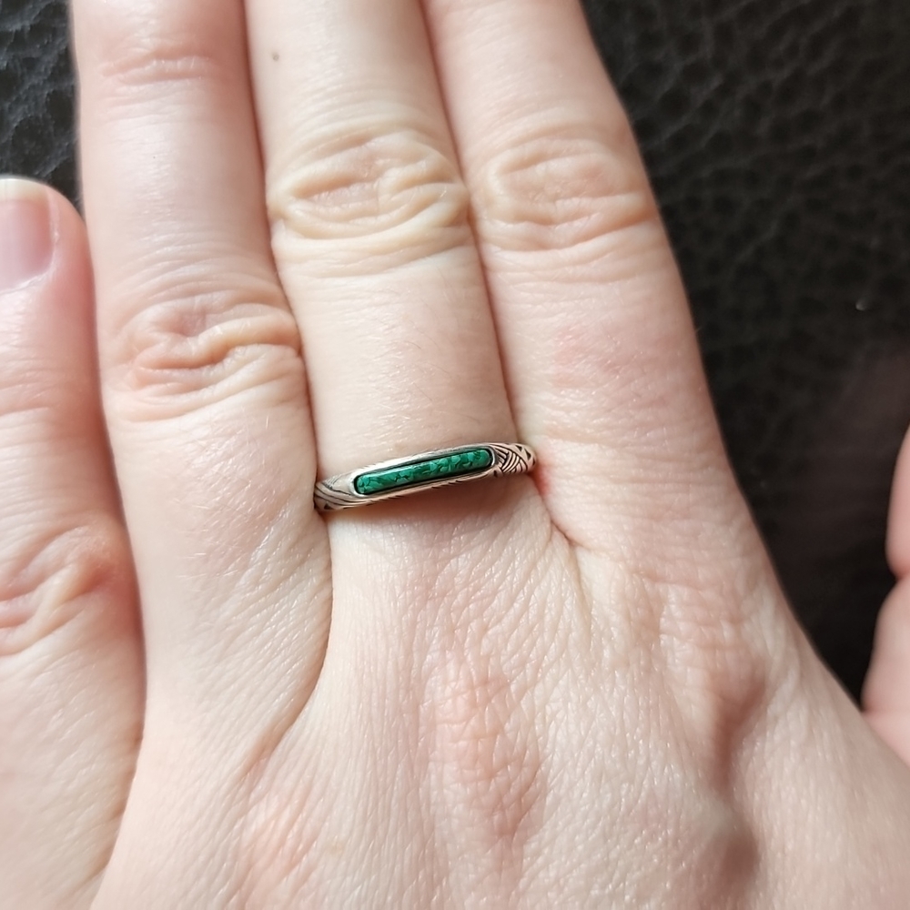 Sterling silver ring- size 9 - Picture 9 of 10